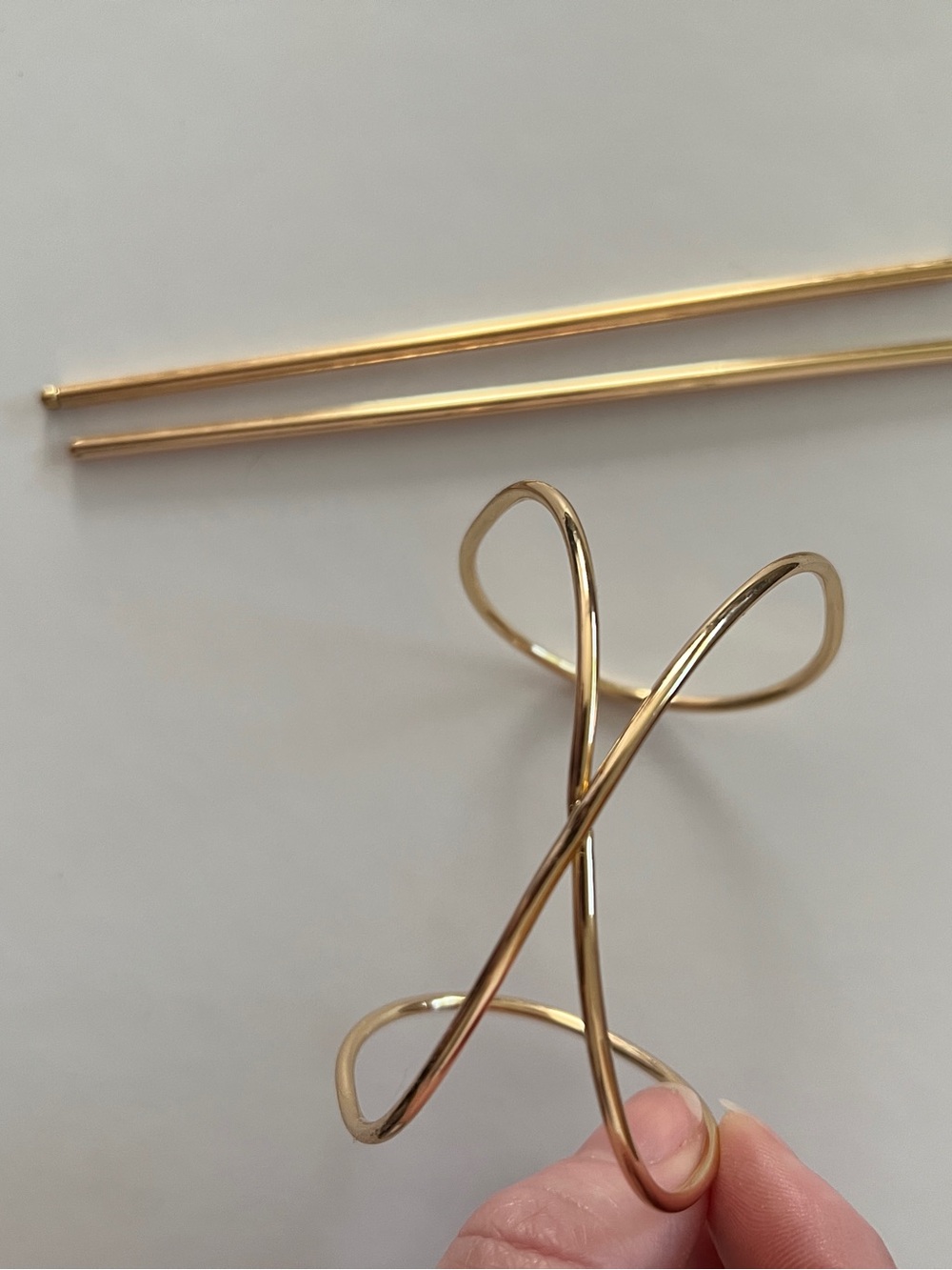 Gold Bun Cage and Pin Set